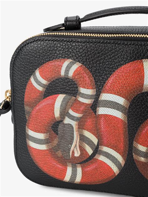 gucci snake purse black